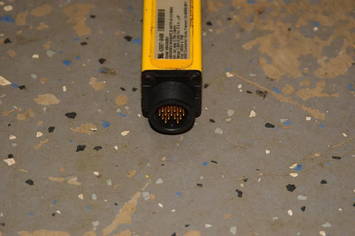 Used STI  Light Curtain Transmitter MS4340BX 1-30' Range MiniSafe MS430042687-0400