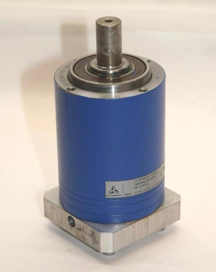 Used WITTENSTEIN / ALPHA LP 070-M02-25-010-000 25:1 Planetary Gearbox Motor