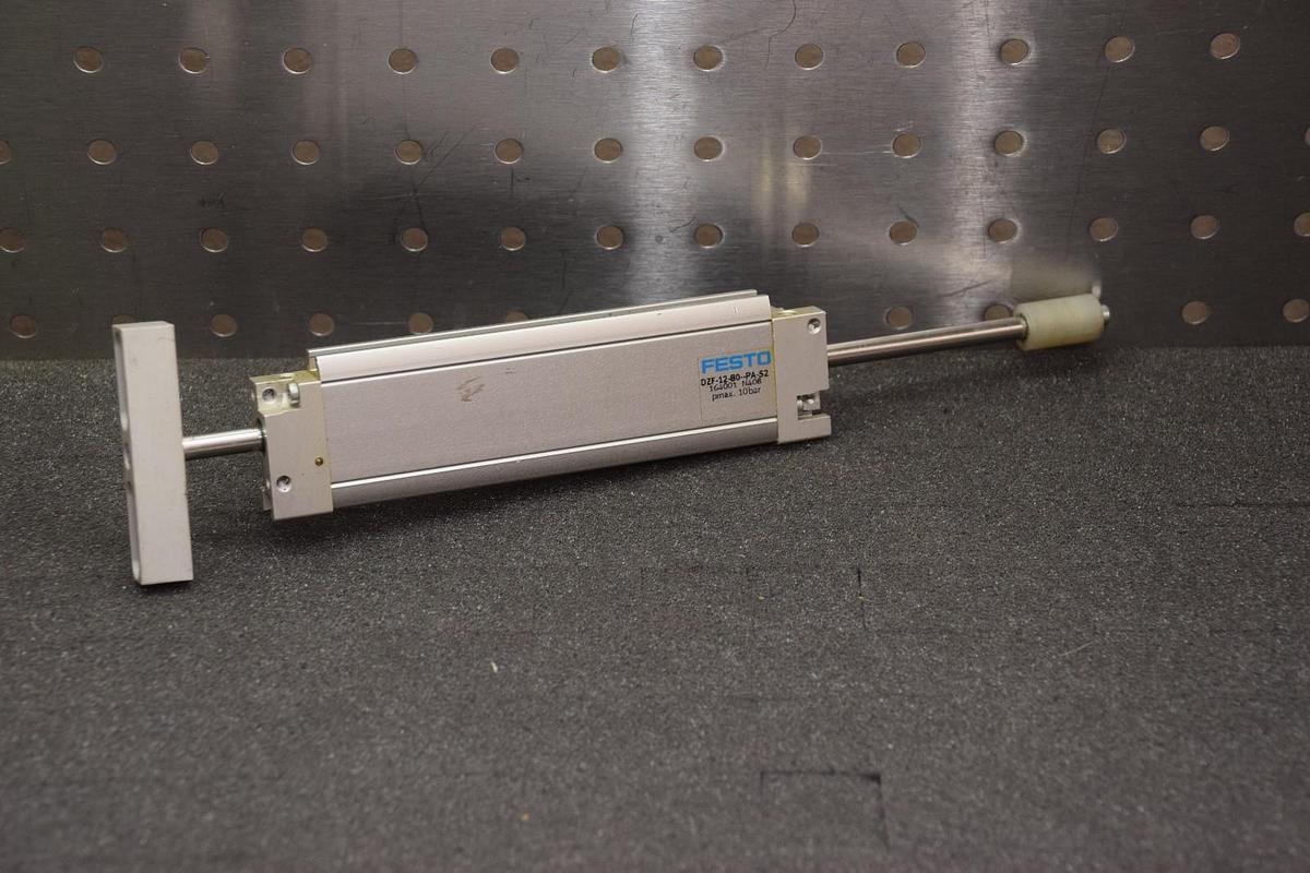 FESTO DZF-12-80-PA-S2 DZF1280PAS2 10 BAR SLIDE CYLINDER NEW