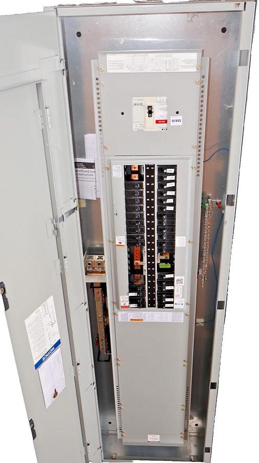 Used EATON Cutler Hammer 150A Pow-R-Line Panelboard Panel PRL1a 208y/120v 3ph 4w 42