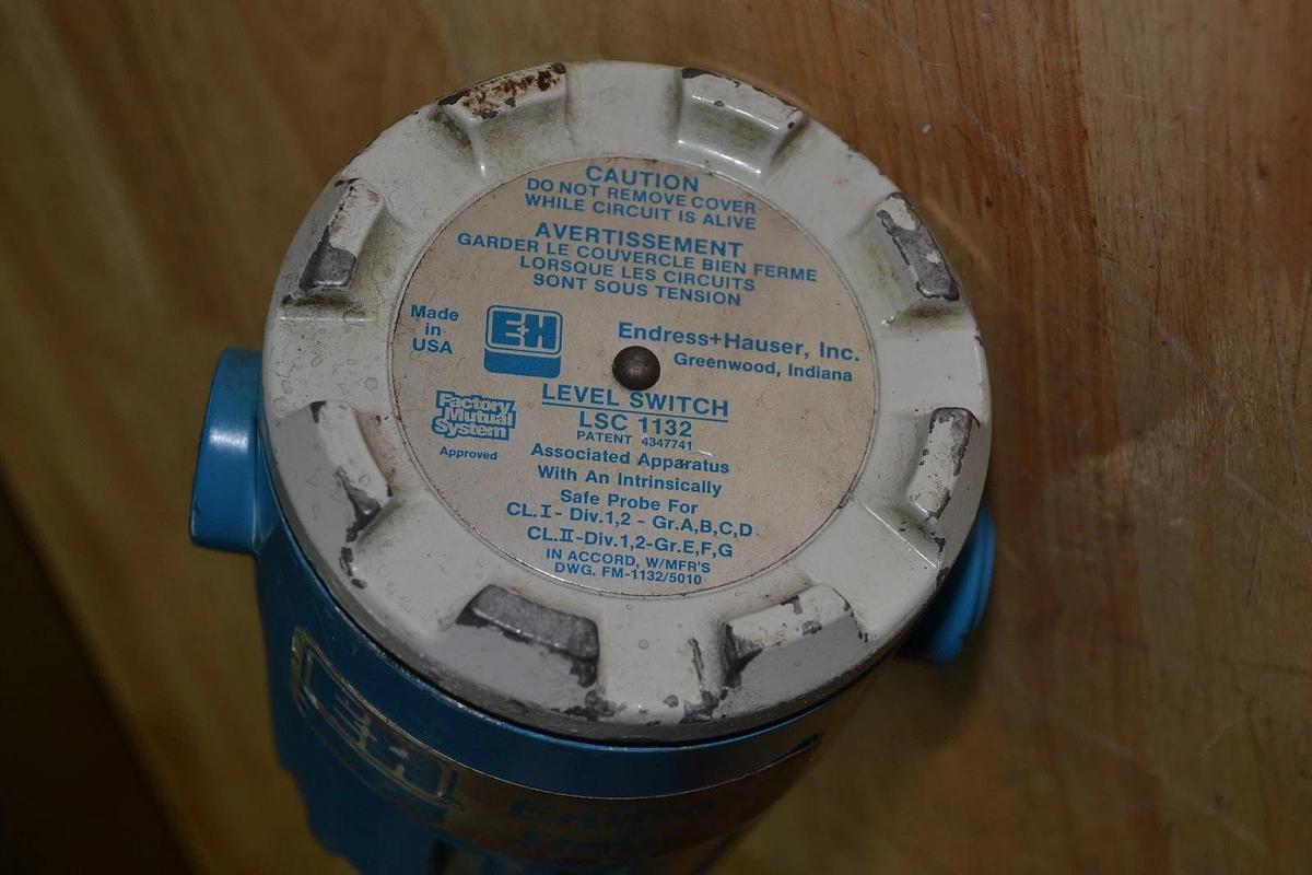 Used ENDRESS + HAUSER LSC 1132 LEVEL SWITCH