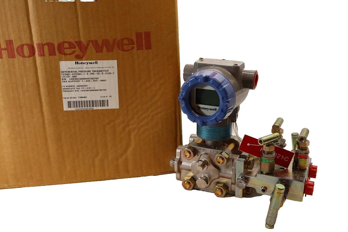 Honeywell Diff Pressure Transmitter ST800 YSTD820-41(Y)C6AS-1-B-AHD-12C-B-2 NEW