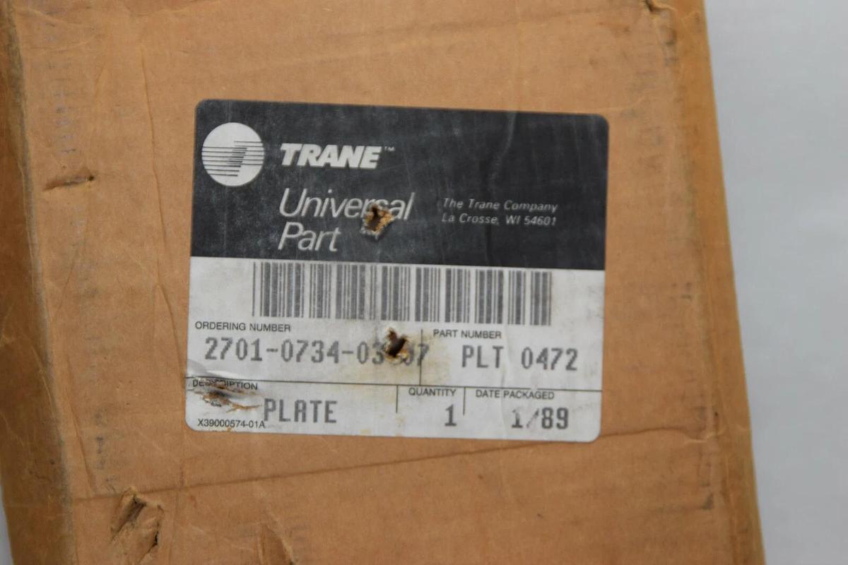 (NEW) TRANE PLT0472 PLT 0472 PLT-0472 Plate Condenser Motor