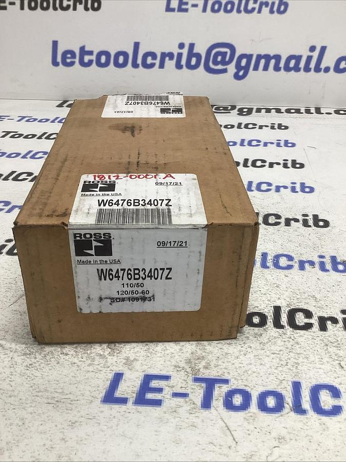 Used ROSS W7476B4904 24Vdc Valve