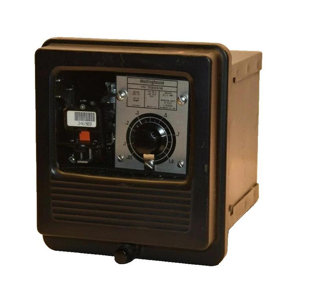 Refurbished WESTINGHOUSE Time Delay Relay 293B301A24B Type TD-5 0.2-2A 48/125Vdc (Refurb)