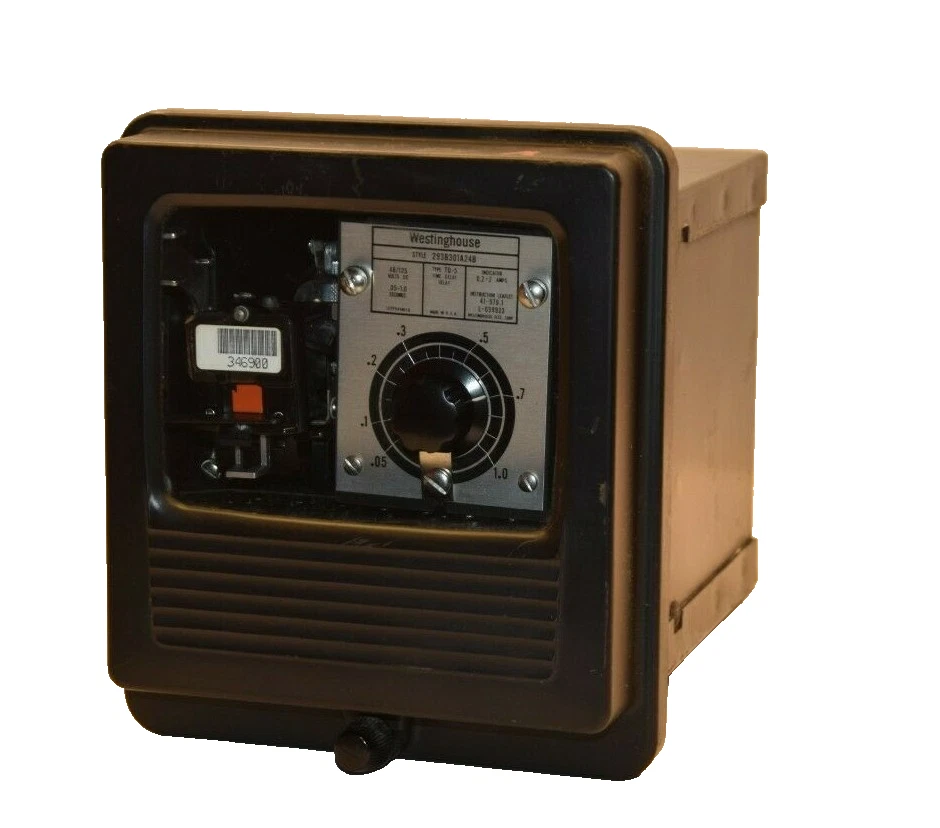 Refurbished WESTINGHOUSE Time Delay Relay 293B301A24B Type TD-5 0.2-2A 48/125Vdc (Refurb)