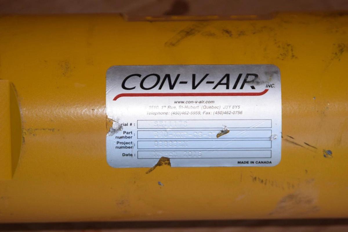 (New) Con-V-Air E40-XXP-CS-CL In Line Pneumatic Conveying Vortex Feeder
