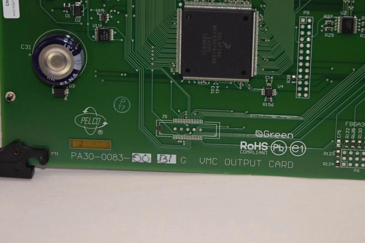 Pelco CM9770-VMC A1 Video Monitoring Output Card PA30-0083-00-B1 G (NEW)