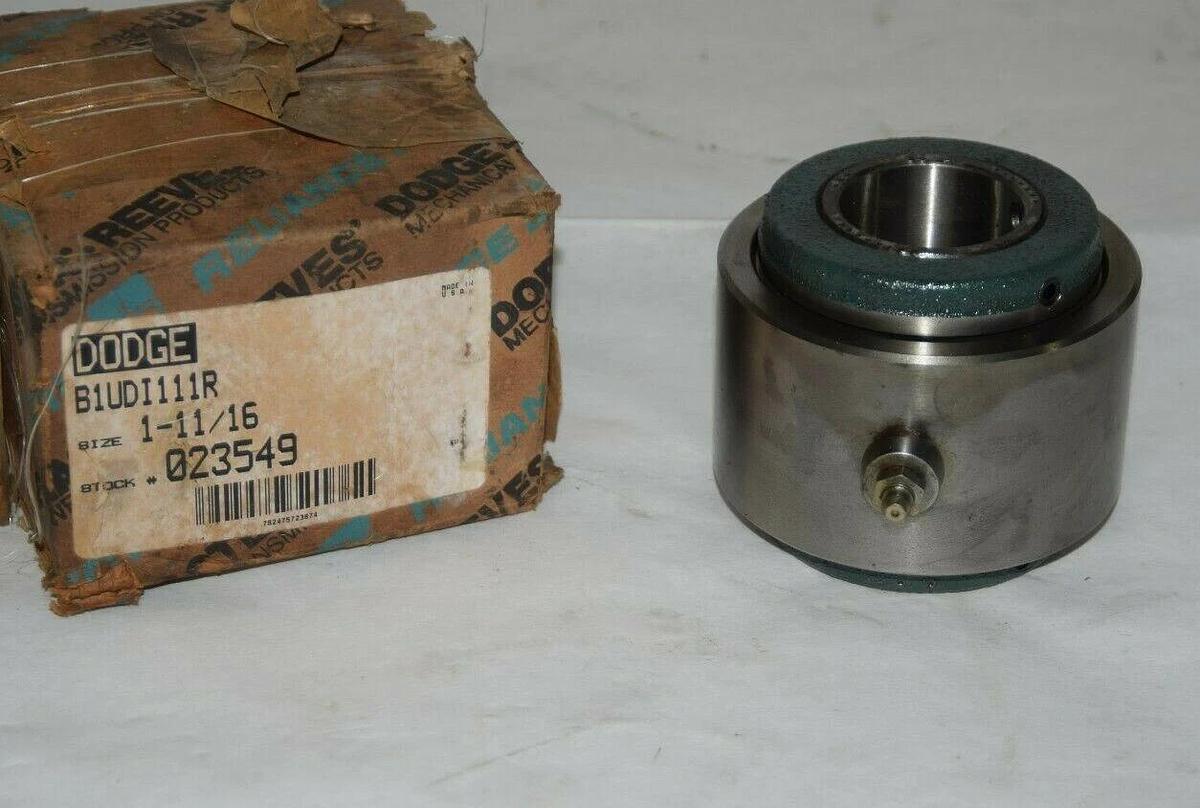 (NEW) DODGE B1UDI111R 1-11/16" Roller Bearing Cartridge Unit