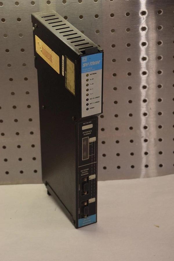 Used SQUARE D SY/MAX 8030 CRM-510R SERIES H INTERFACE MODULE