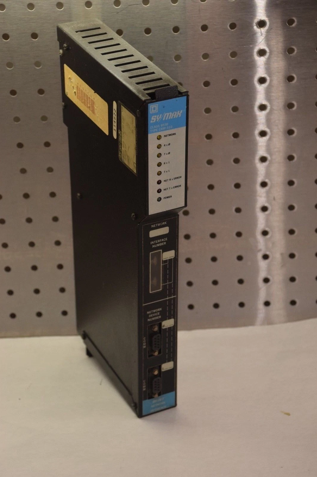Used SQUARE D SY/MAX 8030 CRM-510R SERIES H INTERFACE MODULE