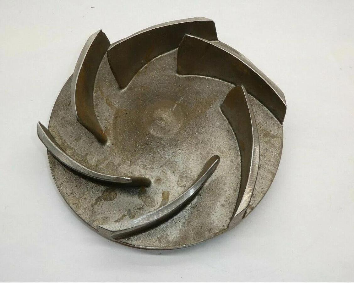 Refurbished GOULD-PUMP 28607 CN7M M210049650 C00262AU2 7.5" Stainless S/S 6 Vane Impeller