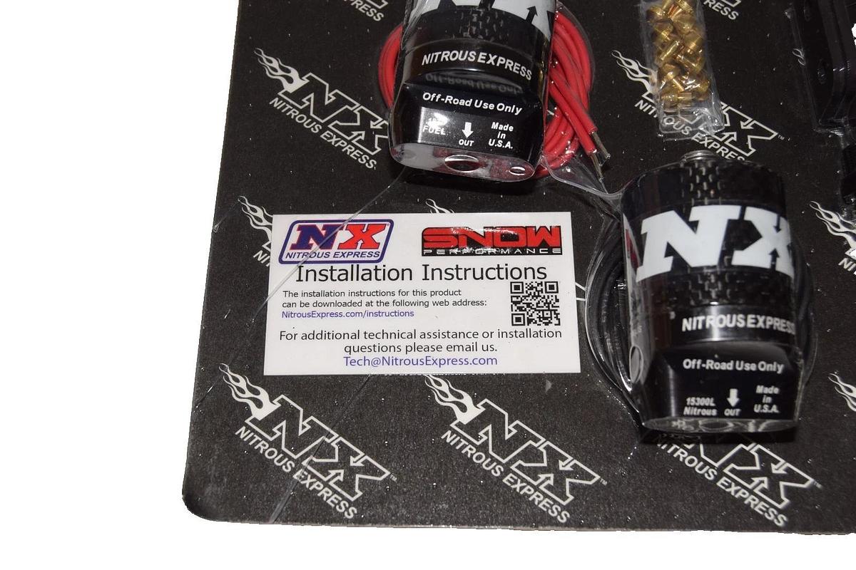 Nitrous Express 63571-00 , 4500 , 100-500HP Covert Crossbar Plate System (New)