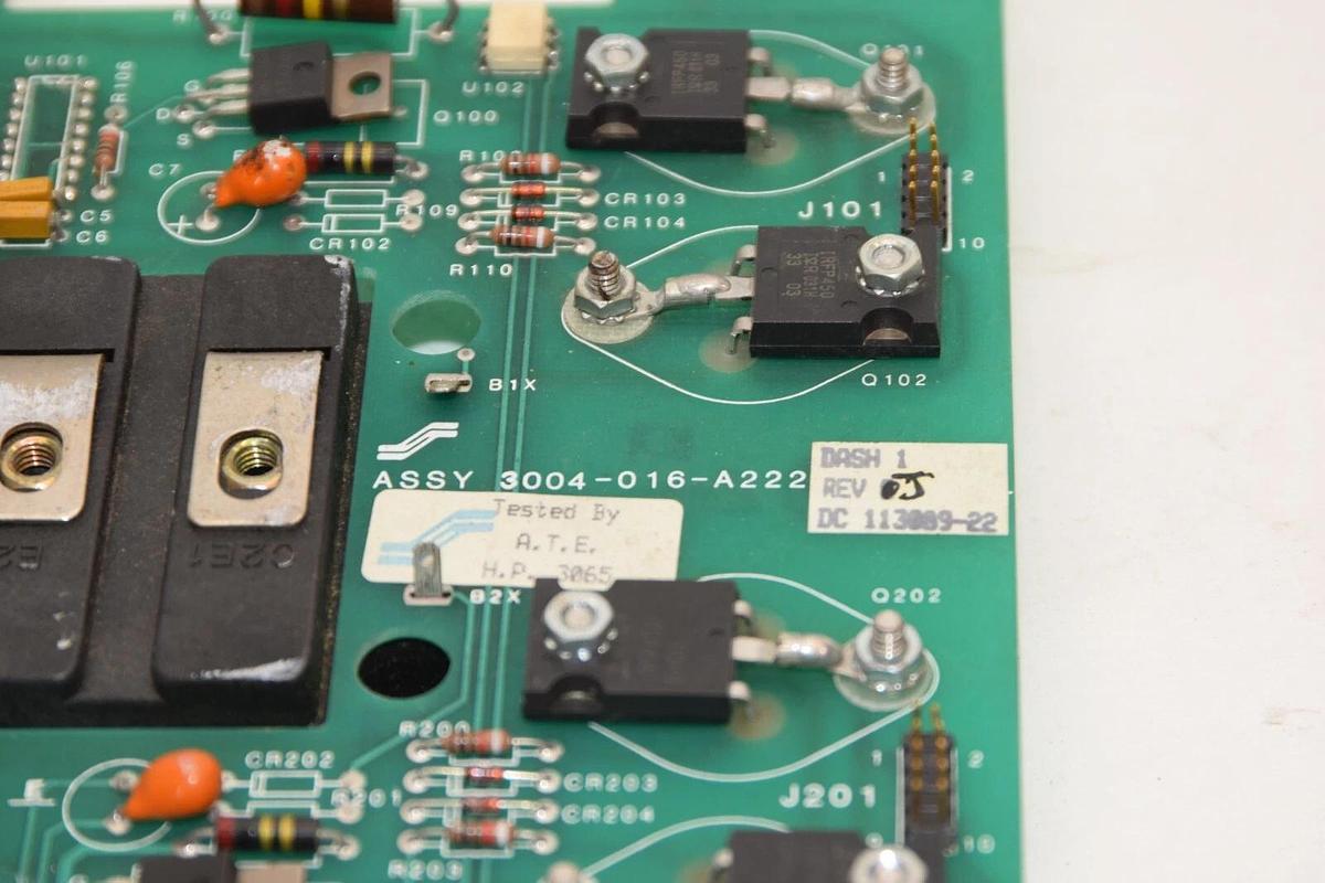 Used 3004-016-A222-REV J Circuit Board