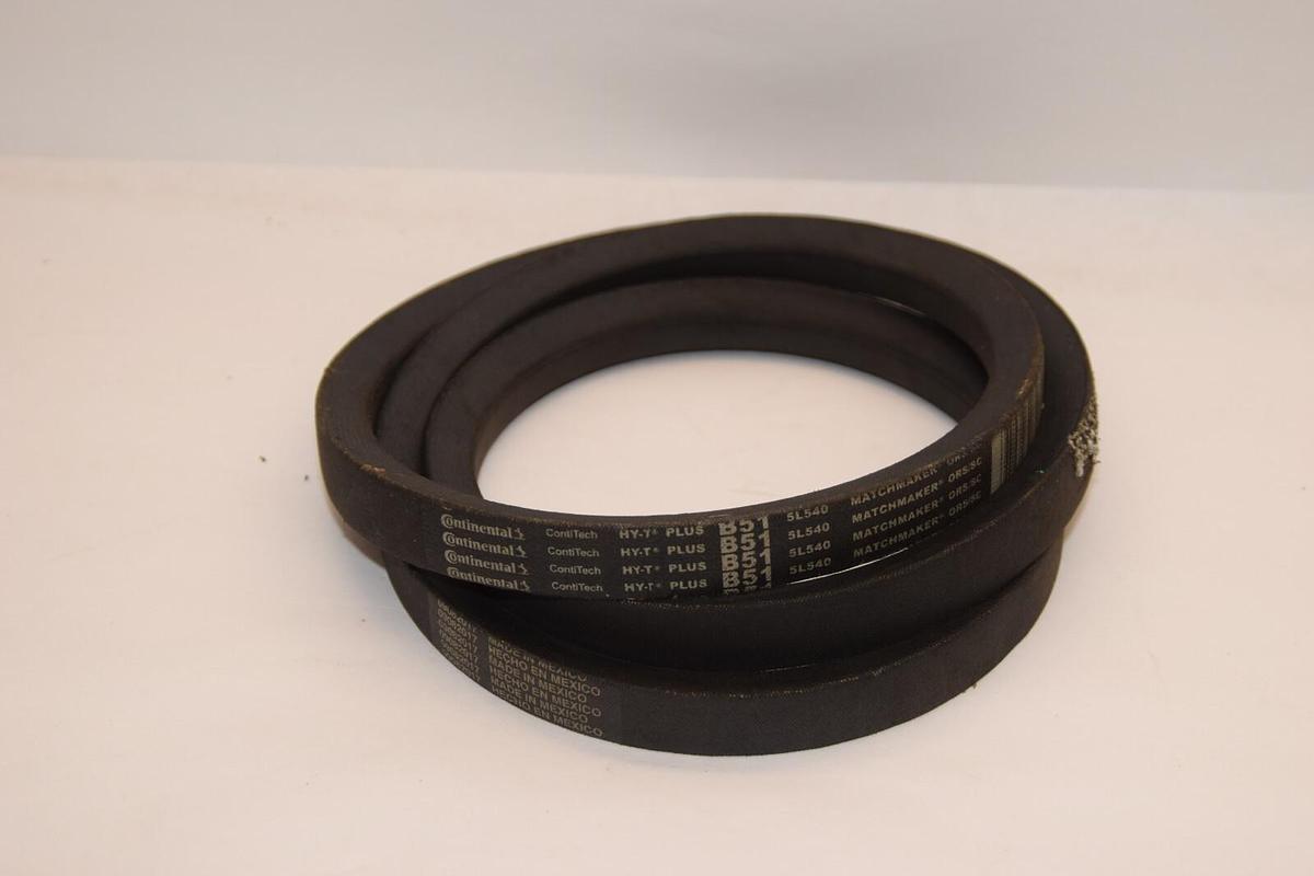 (NEW) CONTINENTAL B51 B-51 5L540 Matchmaker ORS SC ContiTech Hy-T Plus V-Belt