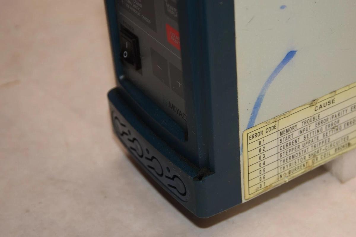 Used MIYACHI WELTOUCH Controller CT-110B CT110B CT-110B-00-18 *missing bottom keypad*