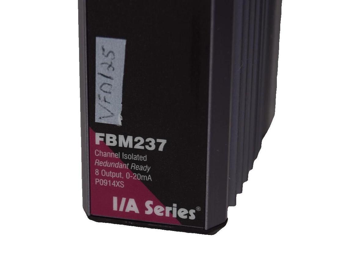 Used FOXBORO INVENSYS I/A Series Red Ready 8 Output 0-20mA FBM237 P0914XS