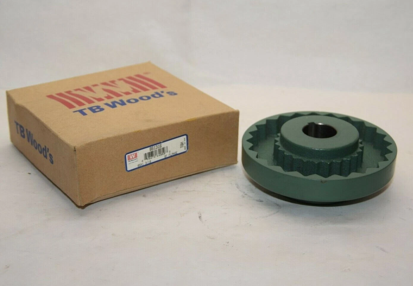(NEW) TB WOODS 8S1316 8SX1 3/16 1-3/16" Bore SF Coupling Flange