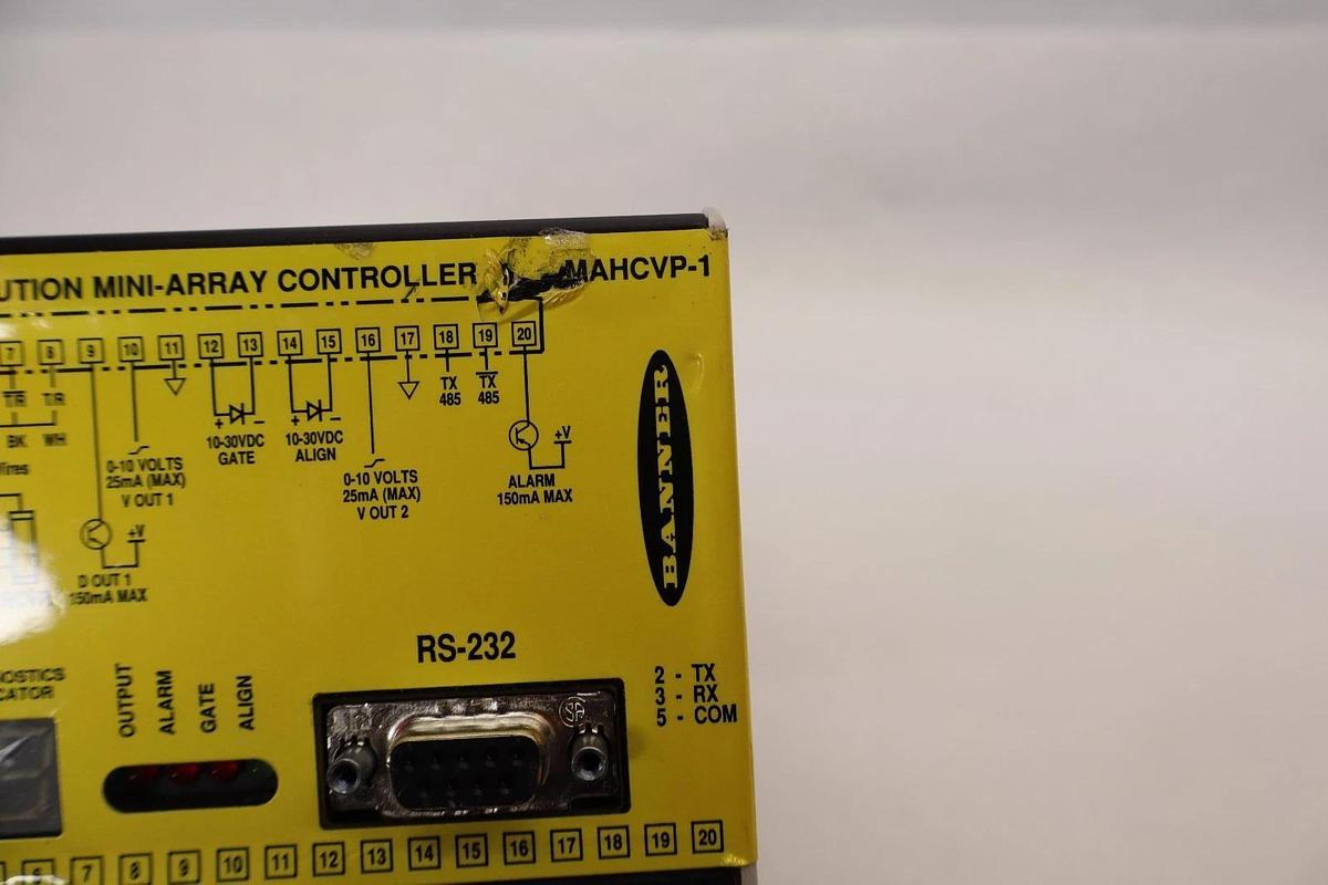 Used Banner MAHCVP-1 High Resolution Mini-array Controller Module