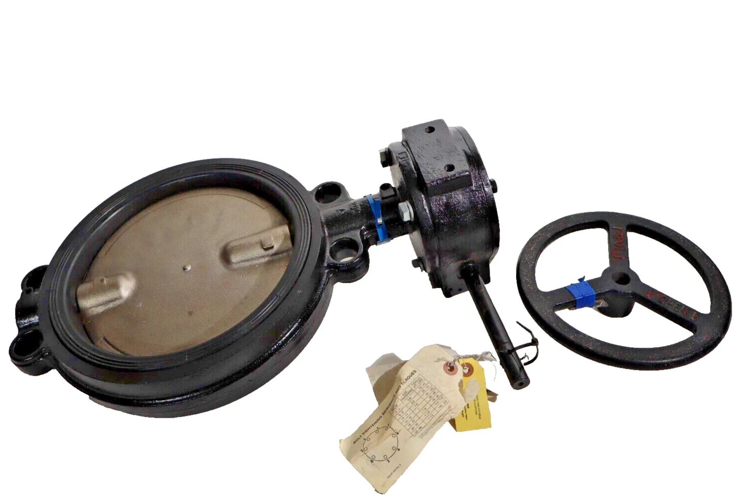 Milwaukee Cast Iron Butterfly Valve MW322E MW322E AW 10" 10 in 150PSI