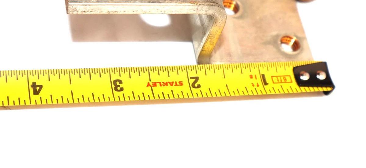 Used Approx. 4" x 1-3/8" x 3/16" Copper Buss Bar (Lot of 2)