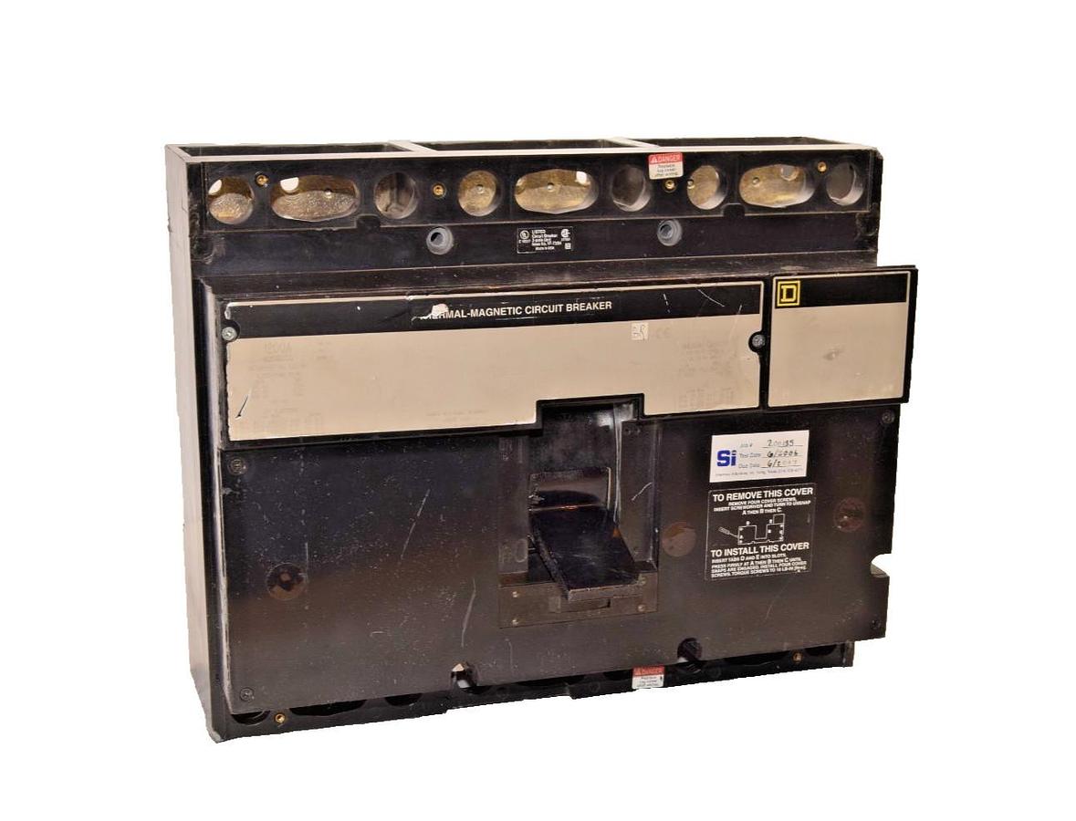 Used Square D NCL 1200A Breaker NCP361200 Ser 2 1200 Amp 3p 600vac