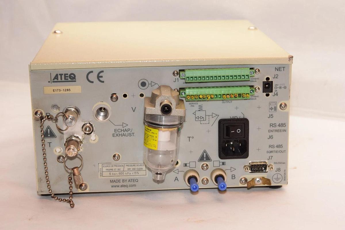Used ATEQ E173-1285 E1731285 Premier F Vacuum Tester