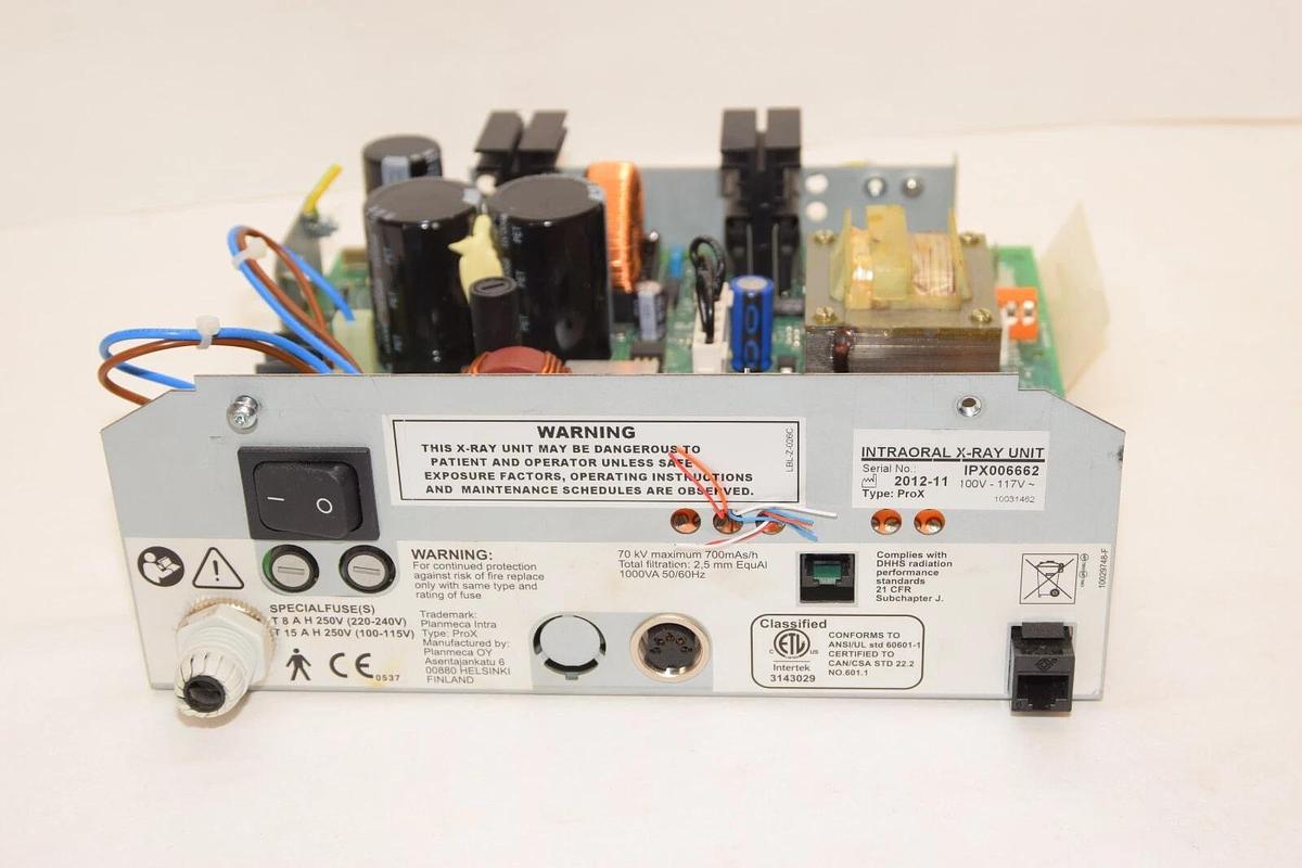 Used PLANMECA ProX Intraoral X-Ray Unit Generator Controlboard 113-10-17E 2012-11