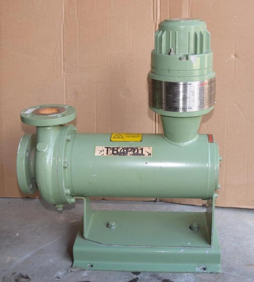 Used Nikkiso Non-Seal Pump TBP4 HN23B-B1 HN23BB1 Head: 20m 3.6kw 460v 500 L/min