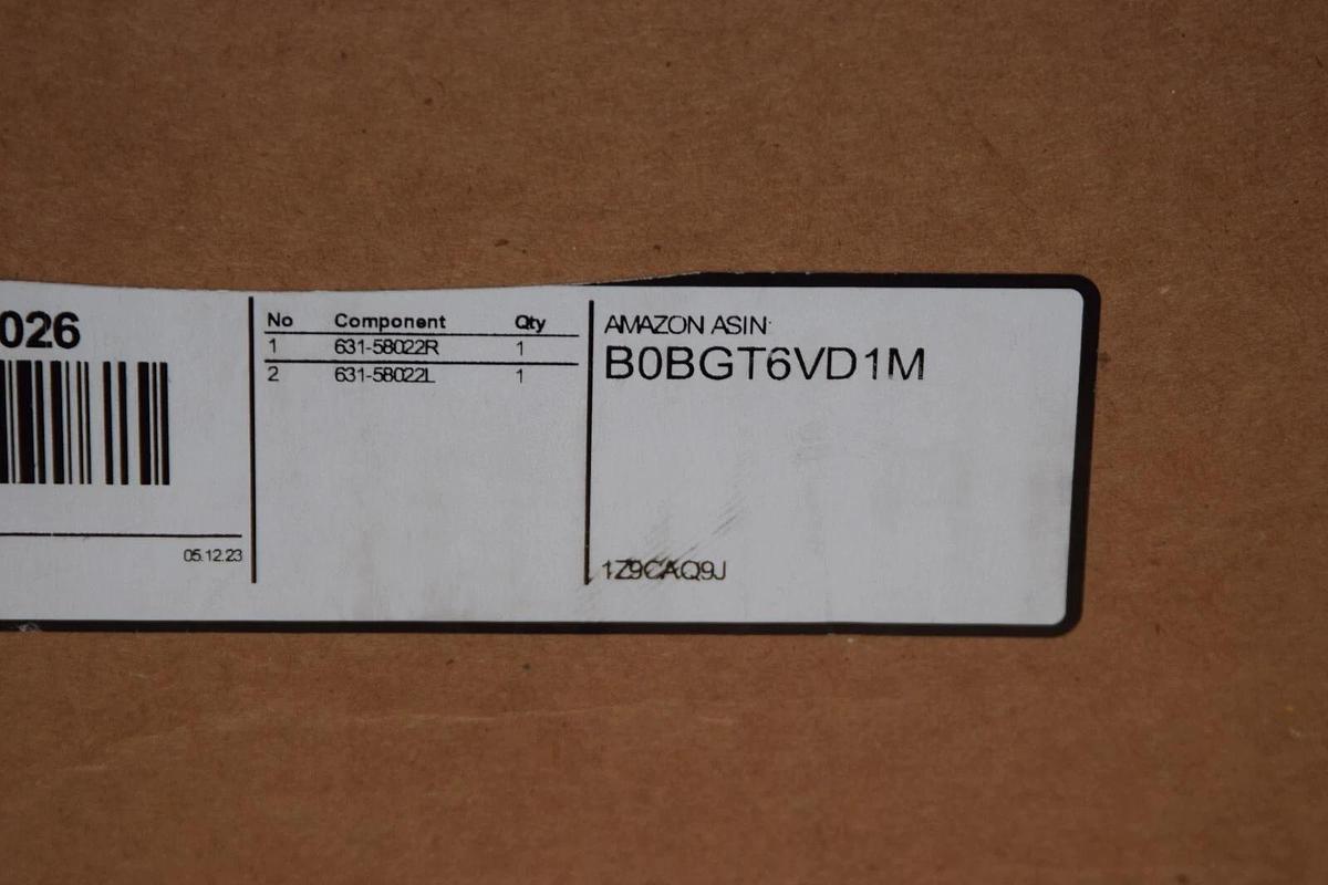 (NEW) R1 CONCEPTS 631-58022R , 631-58022L , B0BGT6VD1M Rear Brake Rotor pair