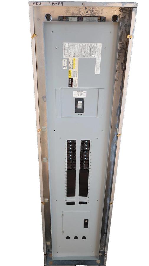Used General Electric GE ASeries 400A Panelboard Panel AQF3424JBX 208y/120v 3ph 4w 42