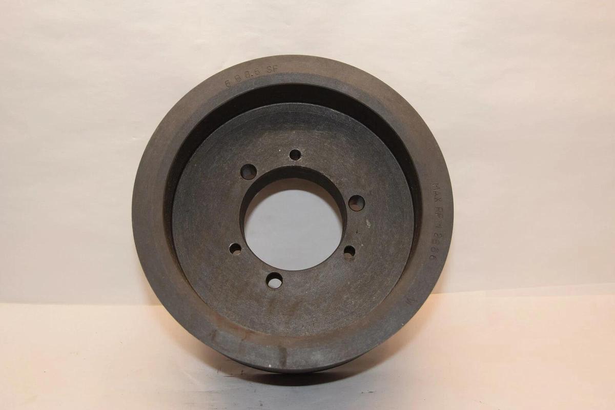 (NEW) MARTIN 6B86SF 6-Groove V-Belt Pulley