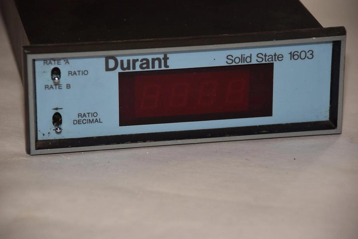 Used DURANT SOLID STATE 1603 120V RADIO INDICATOR