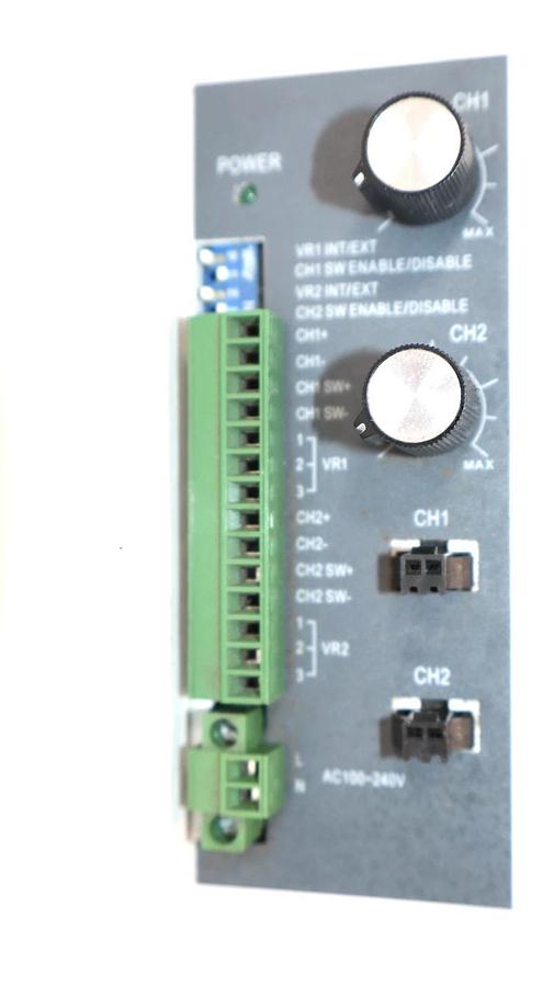 Used 3AM GLC-PS2-12V10W-2CH Modular Constant Voltage Dimmer