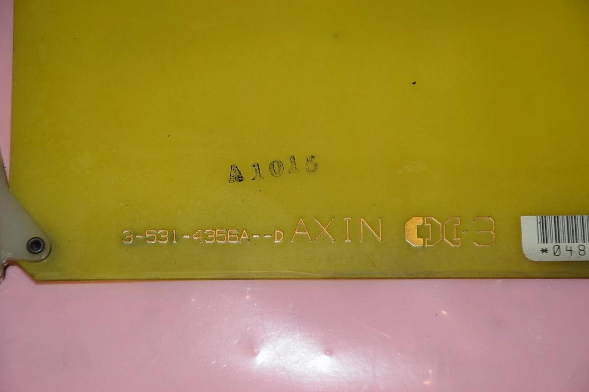Used CINCINNATI MILACRON 3-531-4356A SER. D AXIN  BOARD CARD