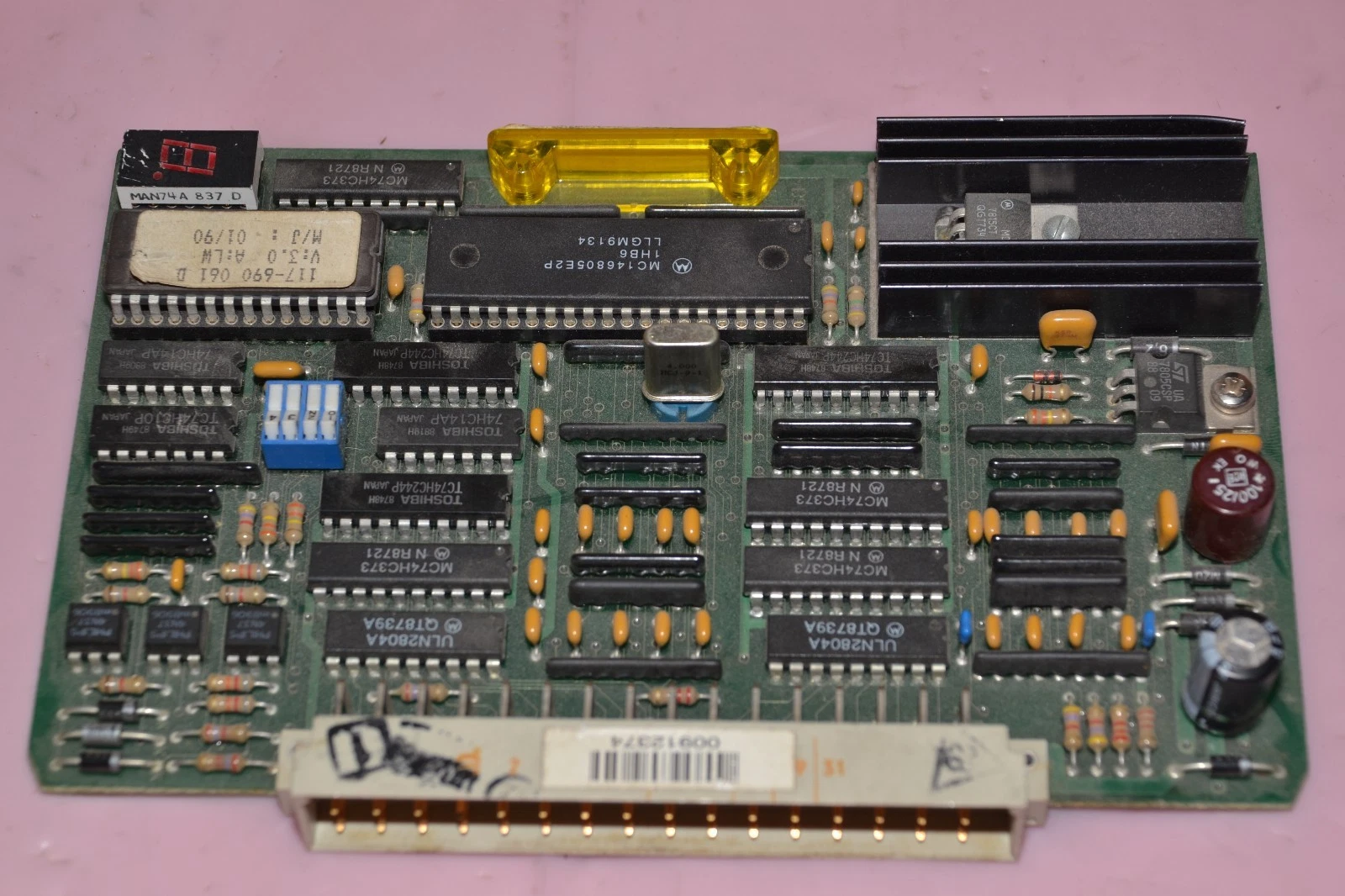 Used SCHLAFHORST ELECTRONICS 117-650 235-E_A 117650235EA PC BOARD