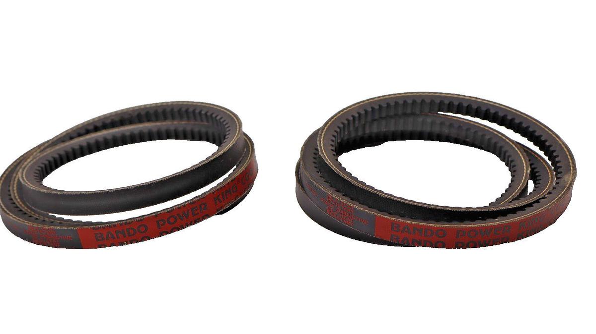 Bando Belt AX-48 AX48 Power King Cog Ban/Set Cogged V-Belt (New - Lot of 2)