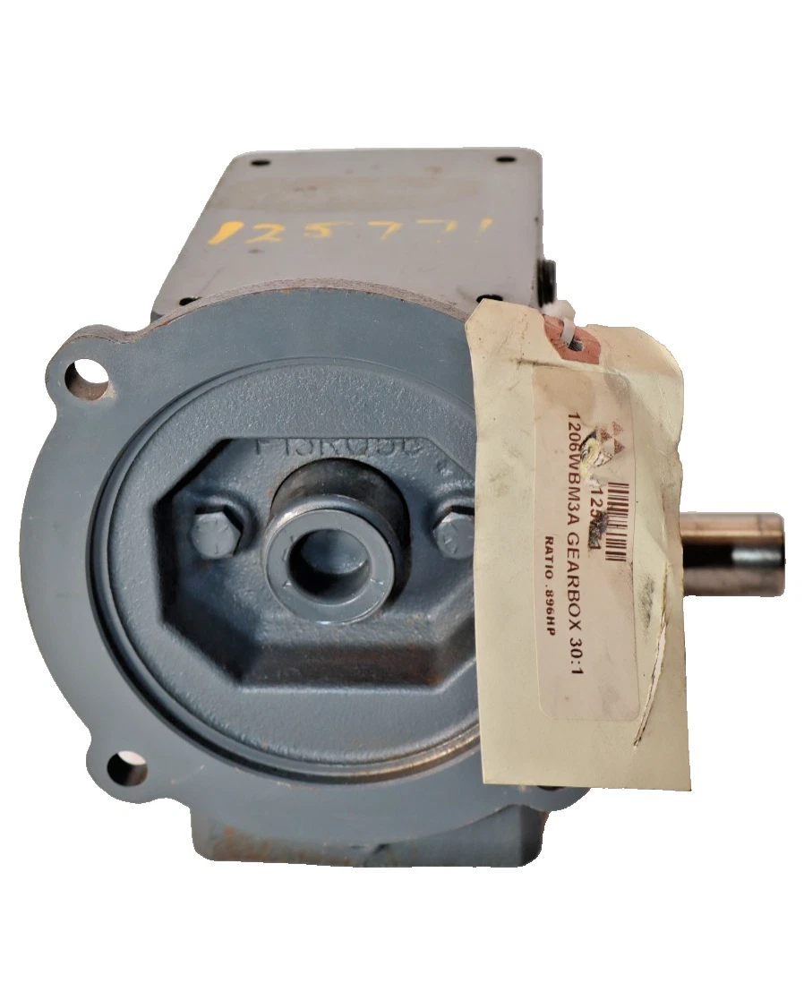 Falk Gear Box Worm Speed Reducer 1206WBM3A 2.51hp Ratio 5:1 (NOS)