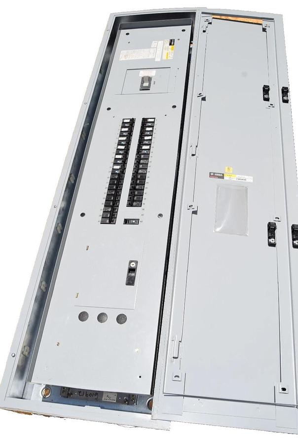 Used General Electric GE A-Series II Panelboard Panel AQF3424JBX 400A 208y/120 3ph 4w