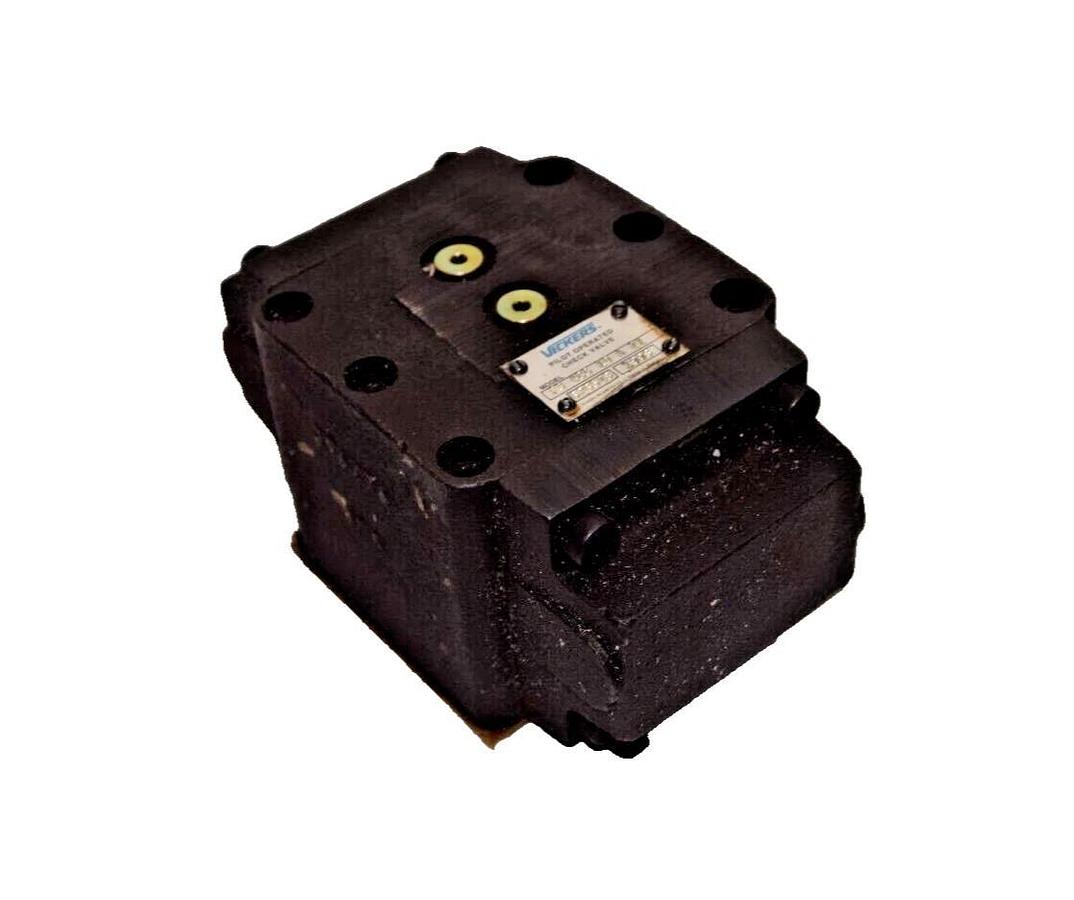 NEW VICKERS F3 4CG 10 A 21 , F3-4CG-10-A-21 , F34CG10A21 Pilot Oper. Check Valve