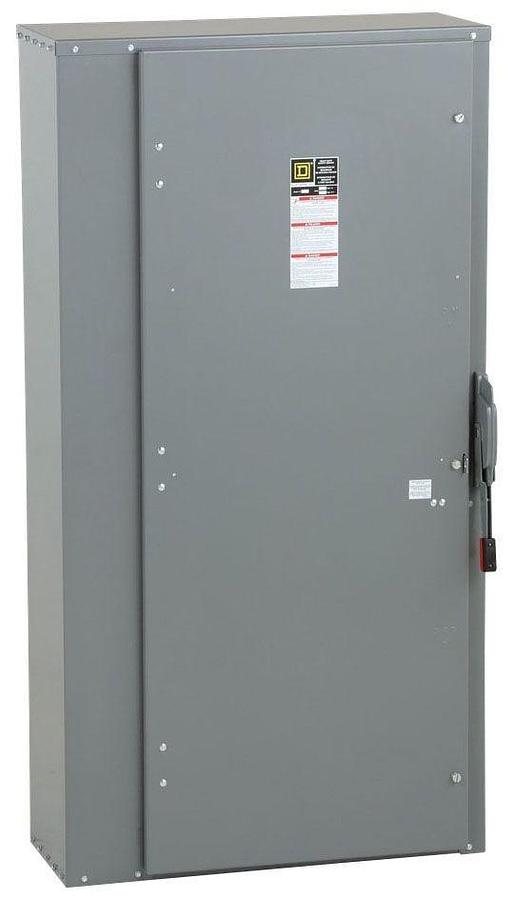 Square D Safety Switch 800A Heavy Duty Fusible 800 Amp H367N 600V 4W NEMA 1 NEW