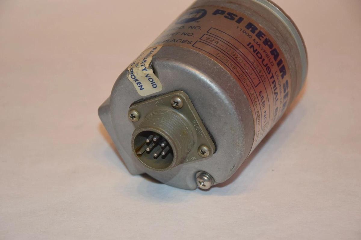 Used PSI 924-01020-137 15429 INDUSTRIAL ENCODER