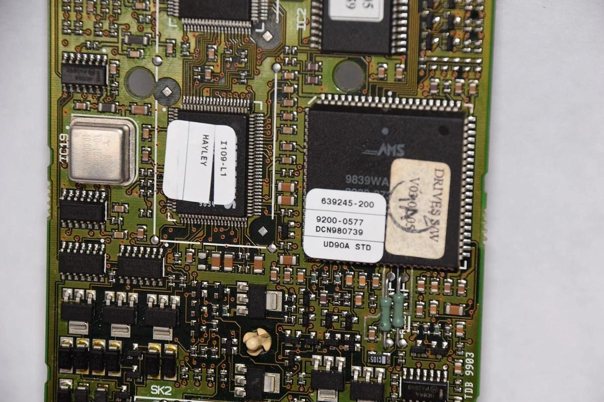 Used CONTROL TECHNIQUES / CTD 7004-0237 , UD-90A ISS 5 Inverter Motherboard