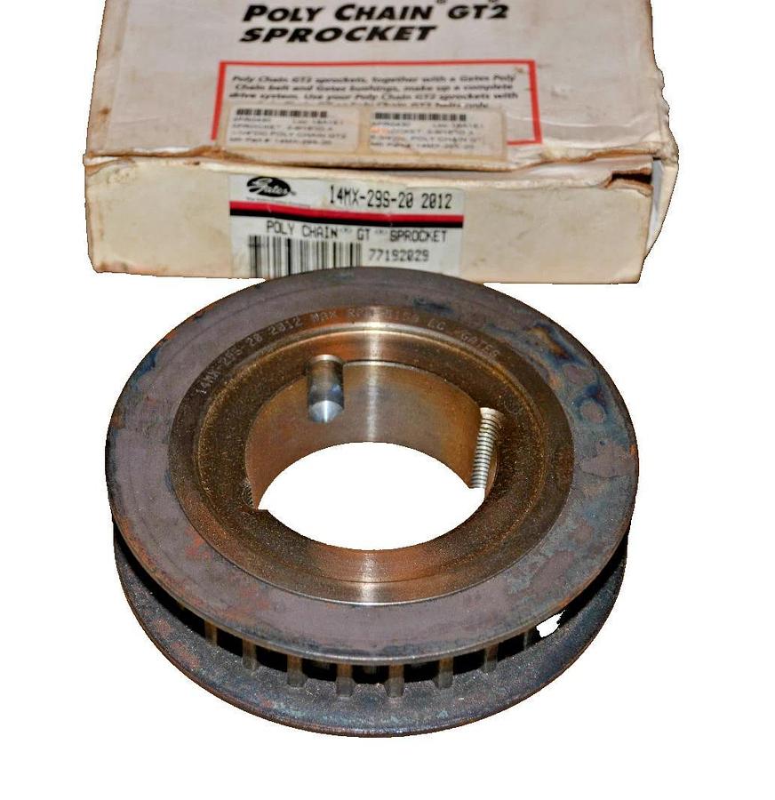 Gates Poly Chain GT Sprocket 14MX-29S-20 14MX29S20 2012 14MX 29S 20 NEW