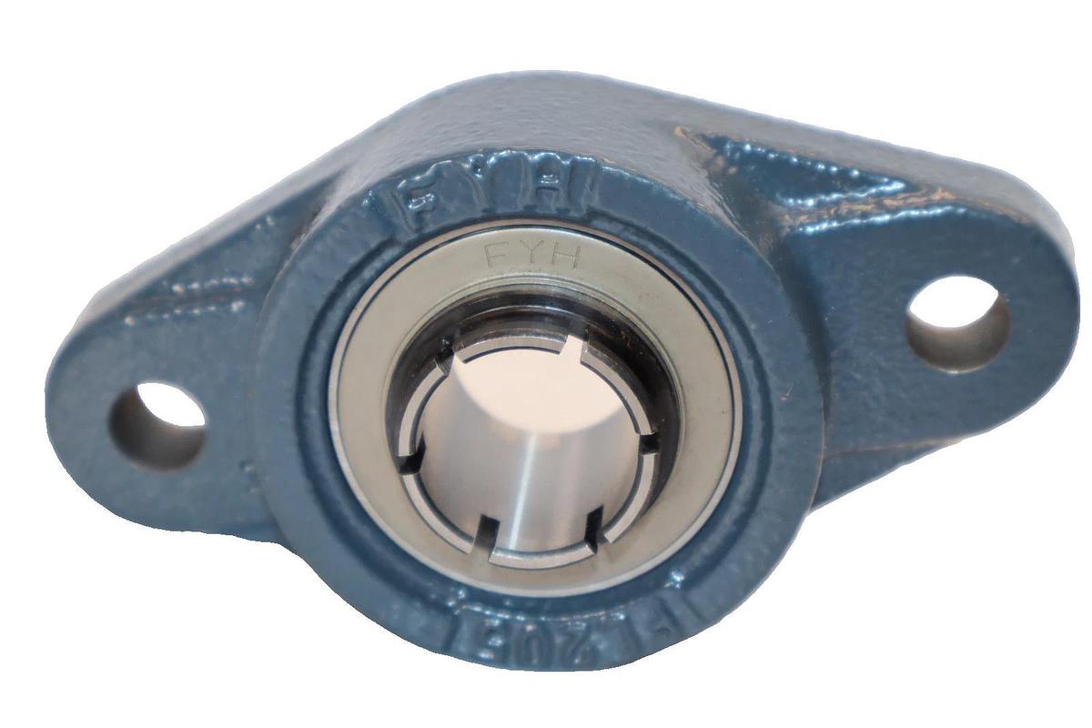 FYH FL205 Flange Bearing with NC205 Bearing Insert *No Lock Collar*  (New)
