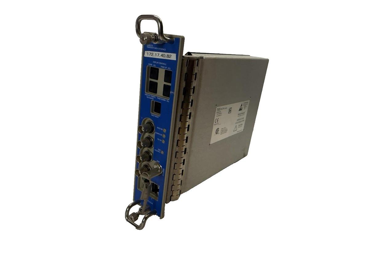 Refurbished Bently Nevada 3500/23E Transient Data Interface PLC Module w/ Key 3500
