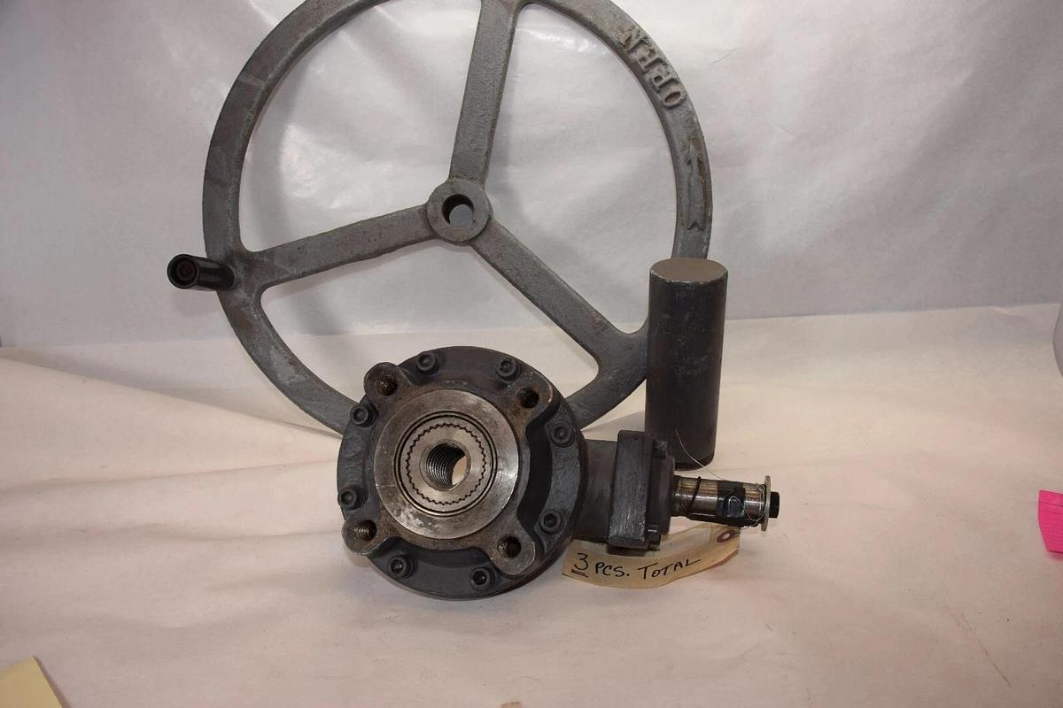 Used POWELL 504804 , 00ZS Stem Valve Gearbox Operator Hand Wheel