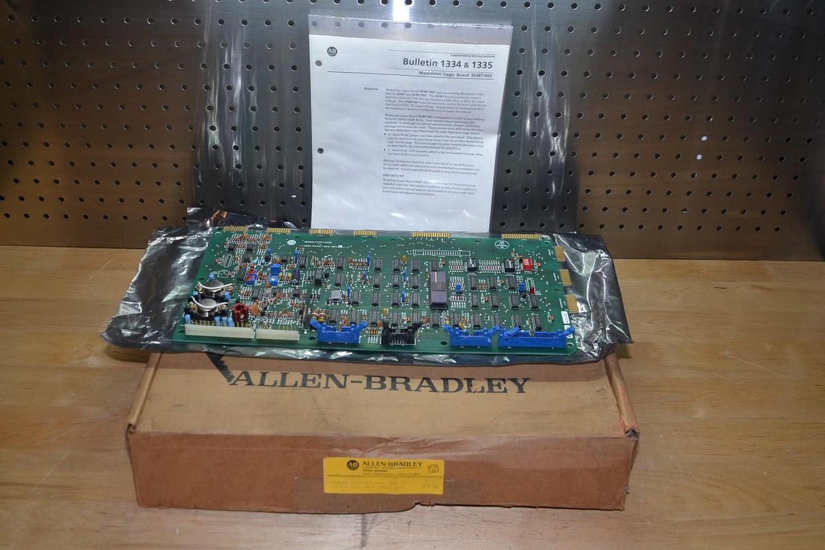 ALLEN BRADLEY S50387-002 MODULATOR LOGIC ASSEMBLYPCB, NEW