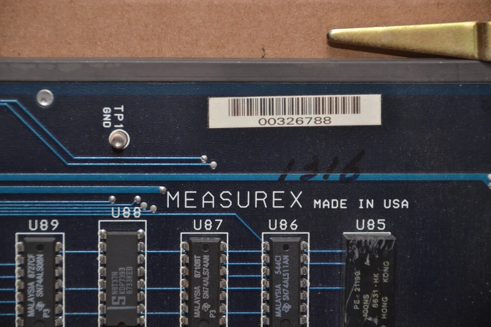 Used HONEYWELL MEASUREX BOARD 05353500 053535 00 053535-00 REV 0 04353500 REV D