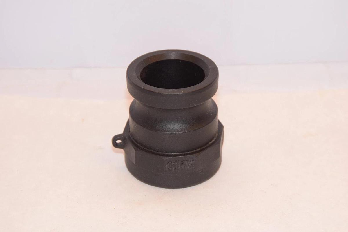 (NEW) 2" Type A Camlock Female NPT x Male Adapter Polypropylene